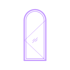 Buildings Casement Windows Springline Tracing Svg Vector, Free Vectors File